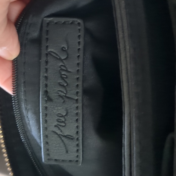 Free People Black Crossbody Bag - Picture 4 of 5